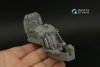 Quinta Studio QD+35106 AH-64D 3D-Printed & coloured Interior on decal paper (Takom) (with 3D-printed resin parts) 1/35
